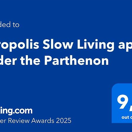 Acropolis Slow Living Apt Under The Parthenon Aten Exteriör bild