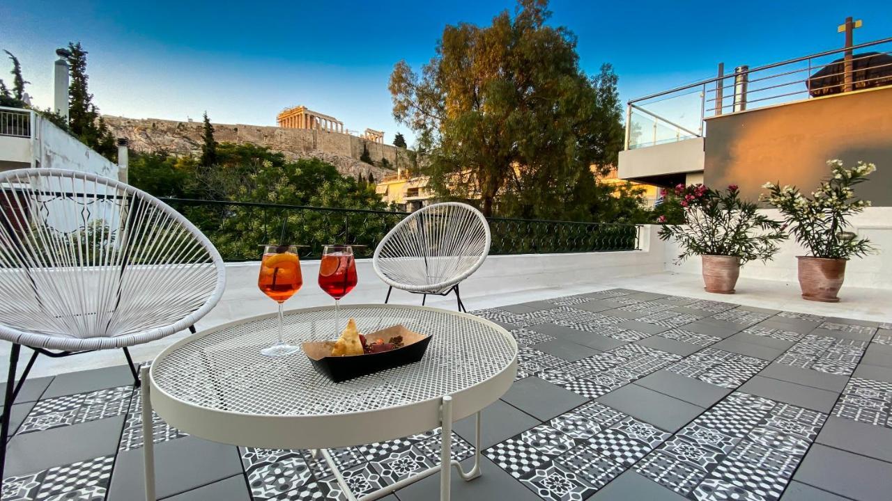 Acropolis Slow Living Apt Under The Parthenon Aten Exteriör bild