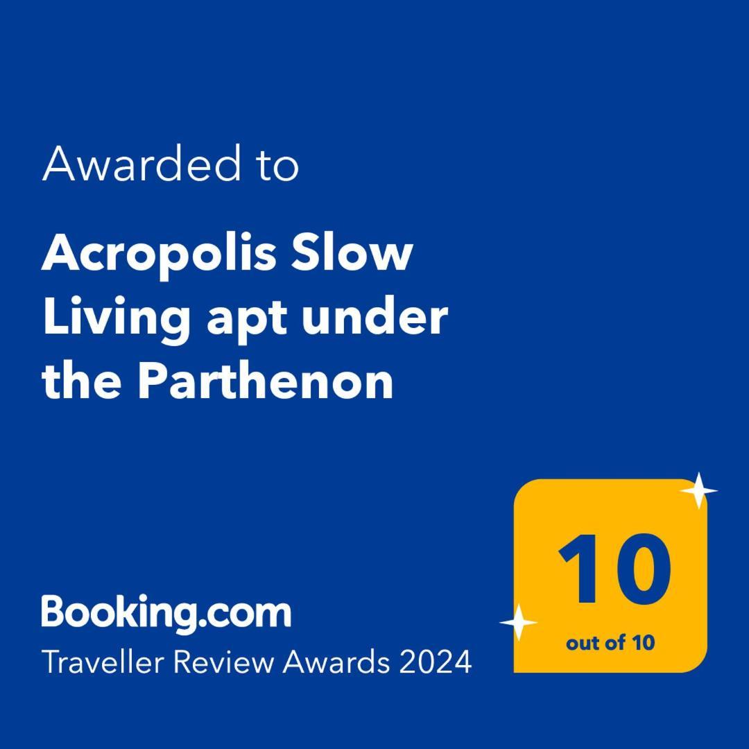Acropolis Slow Living Apt Under The Parthenon Aten Exteriör bild
