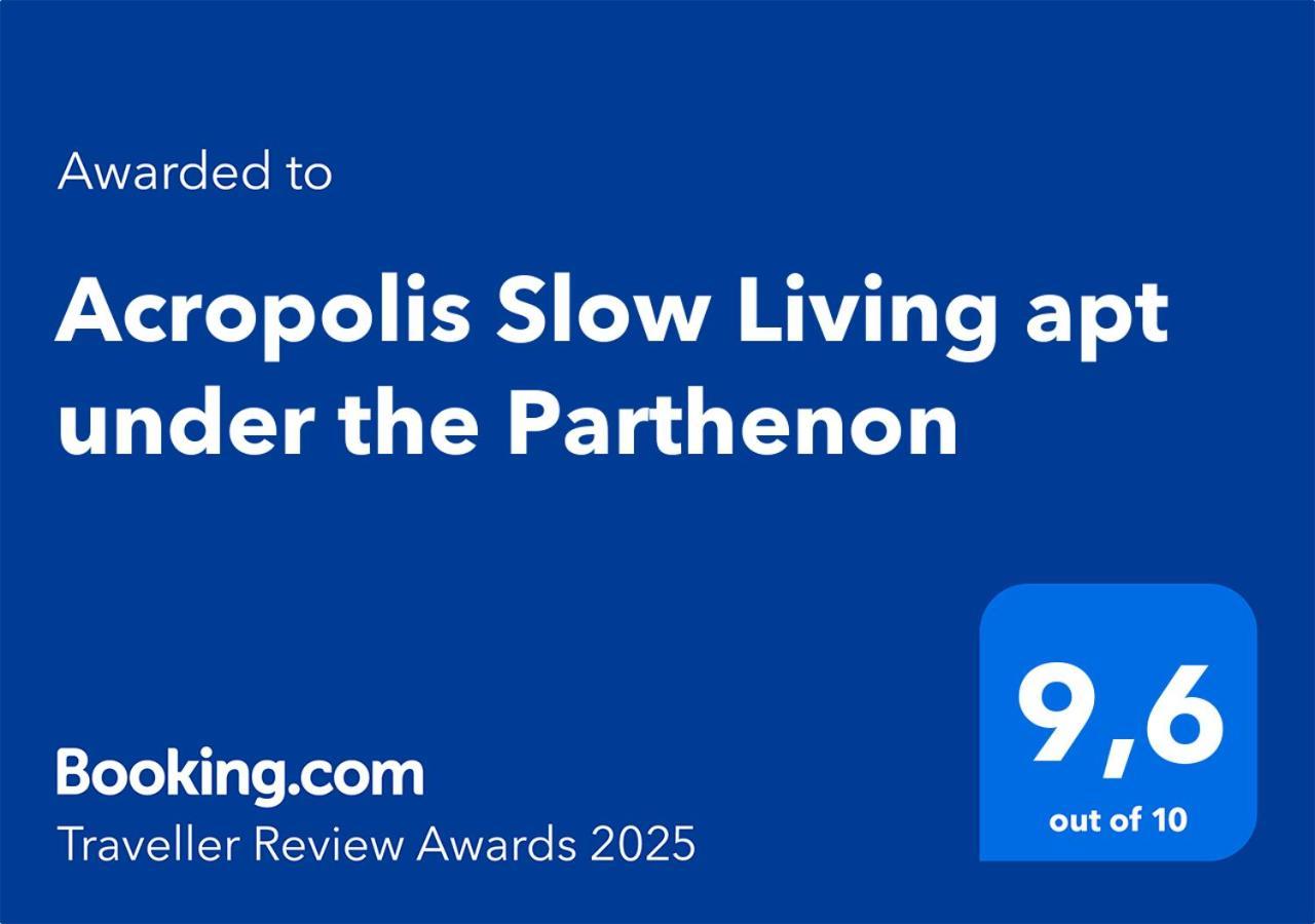 Acropolis Slow Living Apt Under The Parthenon Aten Exteriör bild